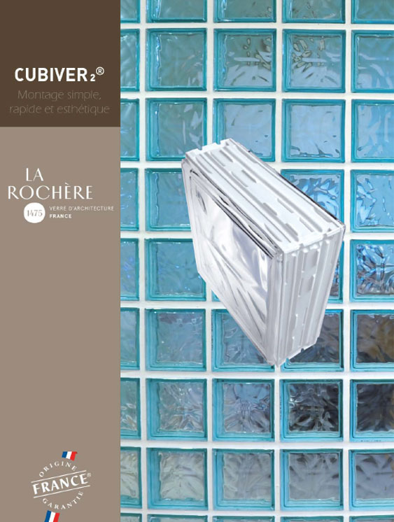 catalogue briques de verre cubiver la rochère