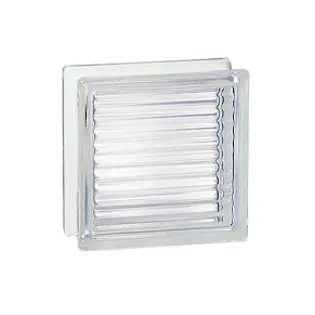 brique de verre ondes parralèles