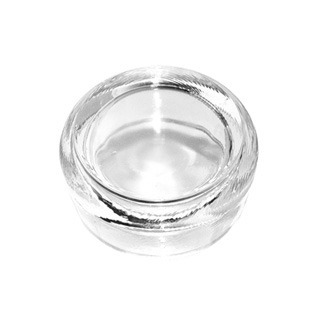 pavé rond en verre