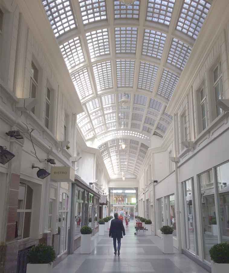 coupole en pavés de verre