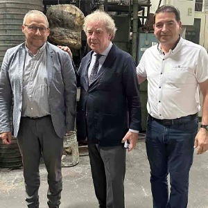 Jean-Michel WILMOTTE visite La Rochère